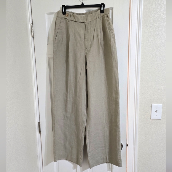 NWT Madewell Women The Harlow Wide-Leg Pants Size 8T - Picture 6 of 13